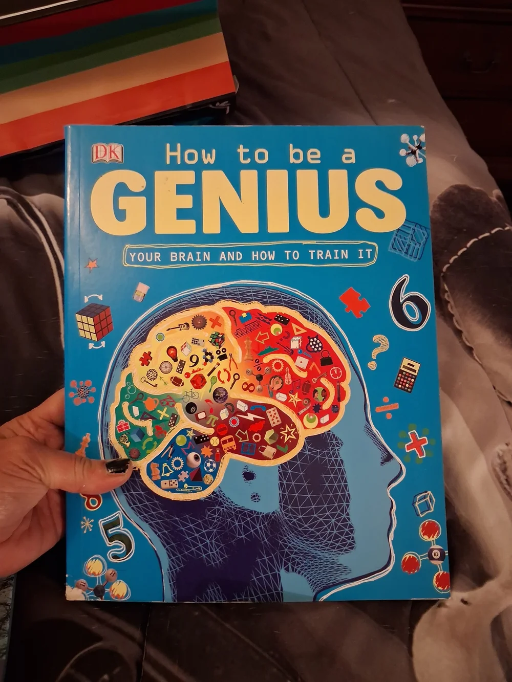 Earth & Space Questions and Answers Book - Blue